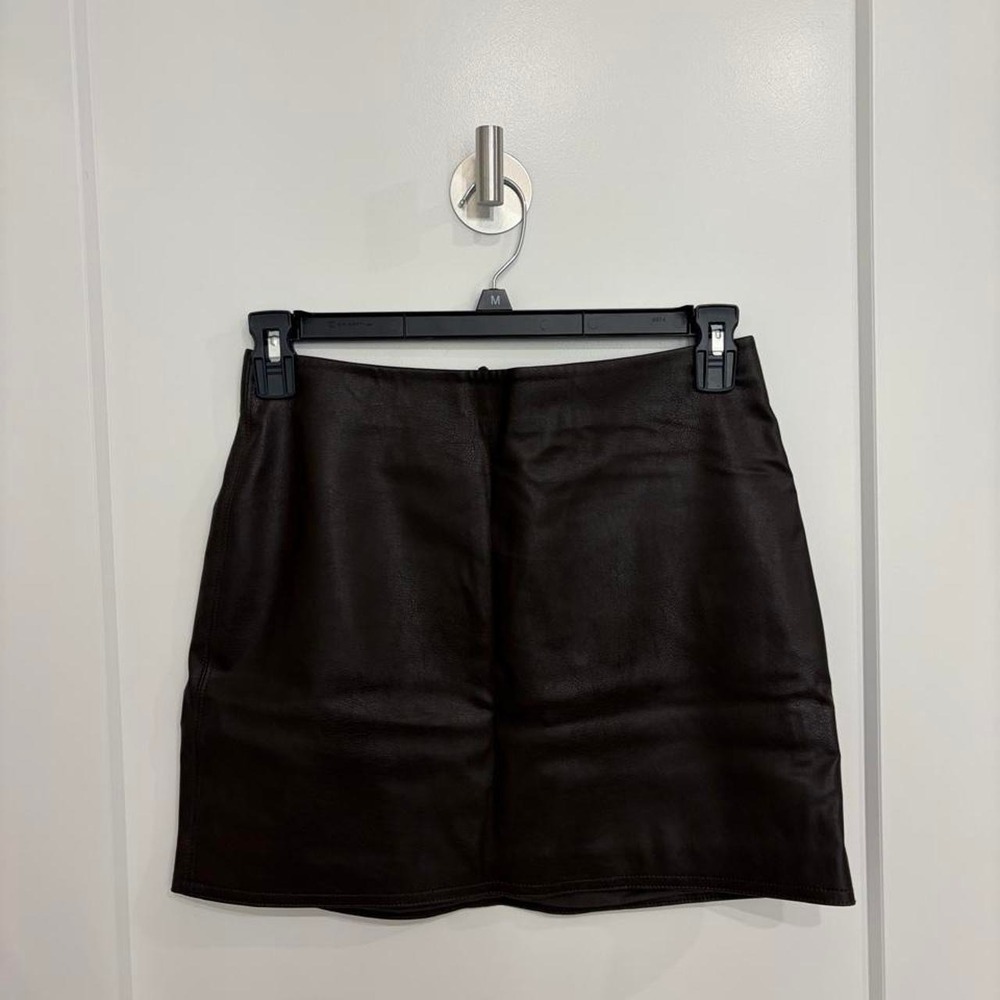 Faux Mini Skirt